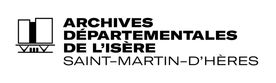 Logo des Archives départementales de l'Isère