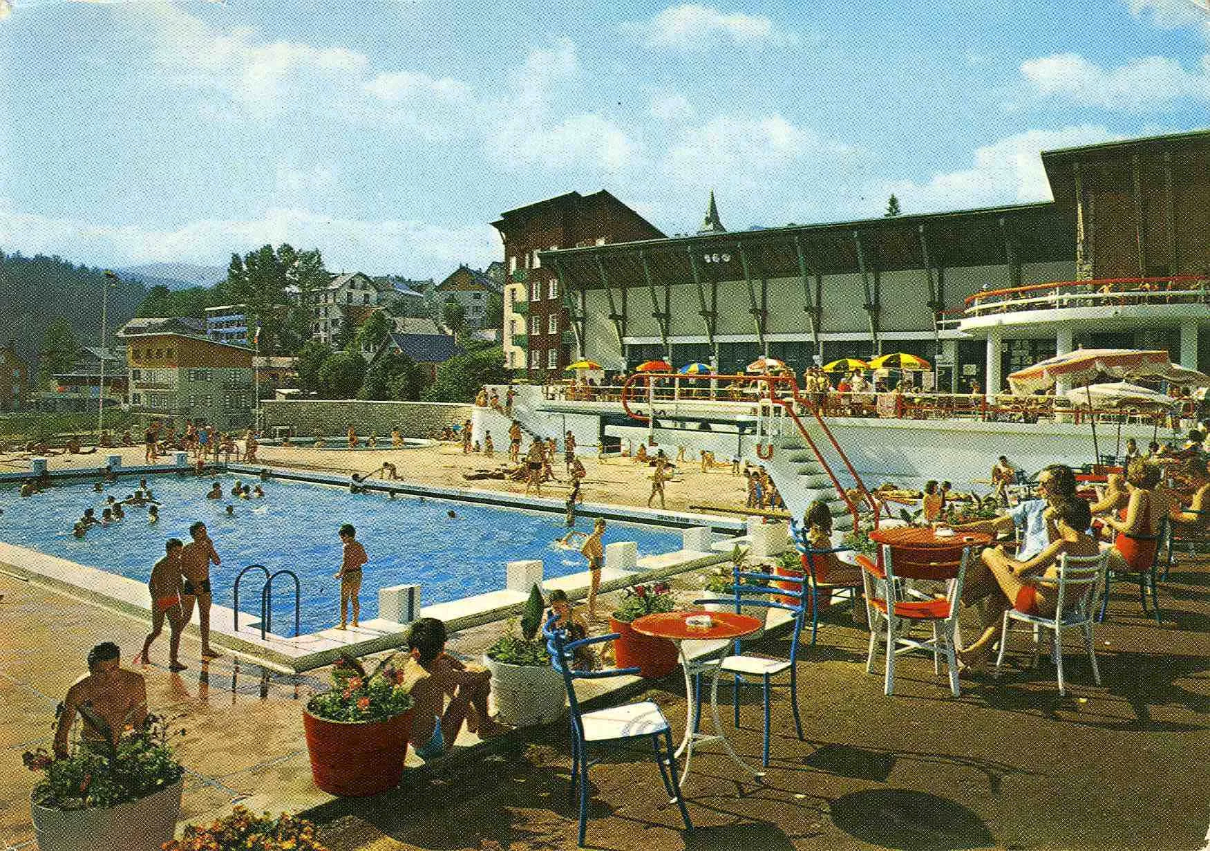 Carte postale, Villard-de-Lans – La Piscine, sans date (9FI5360).