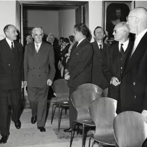 Batiment 1958 inauguration 