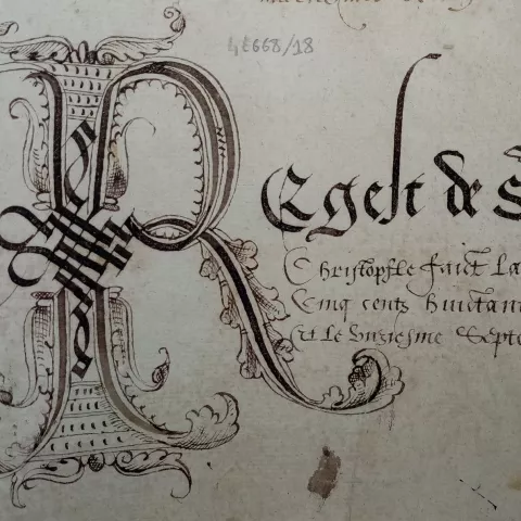 détail du document coté 4E668/18 aux Archives départementales de l'Isère