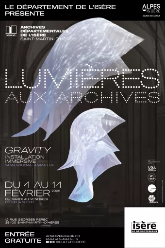 Visuel Lumières aux Archives